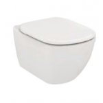 IDEAL Standard Tesi Závesný klozet s AQUABLADE technológiou Biela Typ: T354701 WC + sedátko ultra ploché, biela