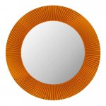 Laufen Zrcadlo All Saints 78 × 78 cm, různá provedení Typ: H3863310820001 oranžová Osvětlení bez osvětlení