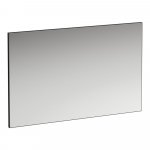 Laufen Frame 25 Zrkadlo v ráme rôzne prevedenia a varianty Typ: H4474069004501  rozmery 100 × 70 cm, farba rámu čierna matná