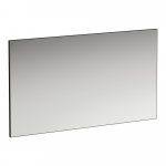 Laufen Frame 25 Zrkadlo v ráme rôzne prevedenia a varianty Typ: H4474079004501  rozmery 120 × 70 cm, farba rámu čierna matná