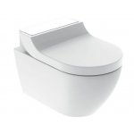 Geberit AquaClean Tuma Comfort Kompletní závěsné WC různé provedení Typ: 146.292.SI.1, Bílá / Sklo
