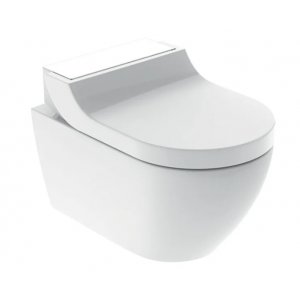 Geberit AquaClean Tuma Comfort Kompletné závesné WC rôzne prevedenie Typ: 146.292.SI.1, Biela / Sklo