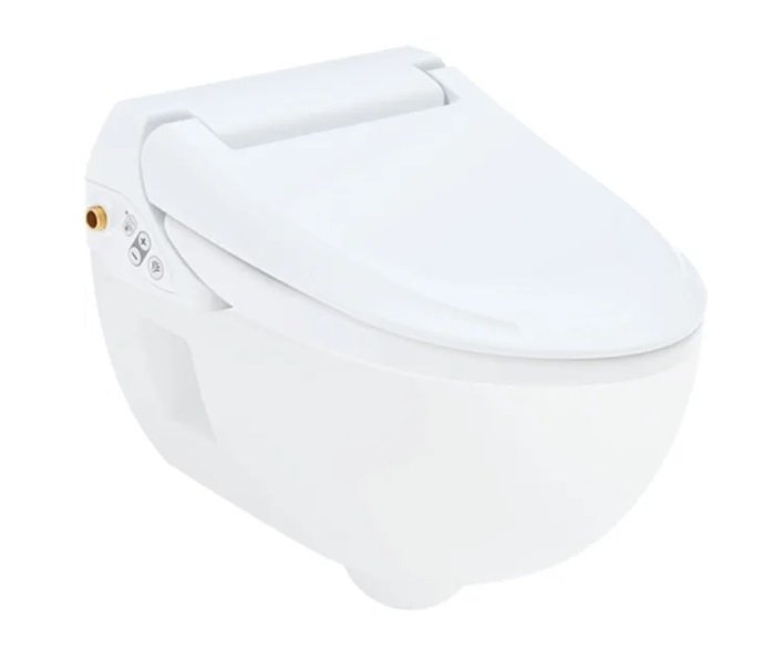 Geberit Geberit AquaClean 4000 Súprava WC sedadlo so závesným WC Alpská biela 146.135.11.1