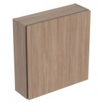 Geberit iCon Čtvercová závěsná skříňka, s jedněmi dvířky 450 x 467 x 150 mm, různé provedení Typ: 502.319.JH.1 Dub / Melamin s dřevěnou strukturou