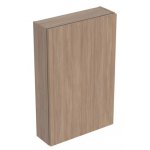 Geberit iCon Obdélníková závěsná skříňka, s jedněmi dvířky 450 x 700 x 150 mm, různé provedení Typ: 502.318.JH.1 Dub / Melamin s dřevěnou strukturou