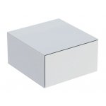 Geberit ONE Boční skříňka s jednou zásuvkou 450 x 245 x 470 mm, různé provedení Typ: 505.078.00.2 Bílá / Matně lakované