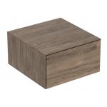 Geberit ONE Boční skříňka s jednou zásuvkou 450 x 245 x 470 mm, různé provedení Typ: 505.078.00.6 Ořech hickory / Melamin s dřevěnou strukturou