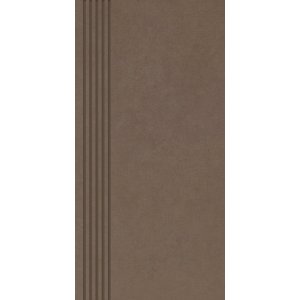 Paradyz Intero 29.8 x 59.8  cm brown matný QN298X5981INTEBRSPM Schodovka