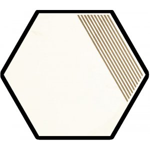 Paradyz Calacatta 17.1 x 19.8  cm hexagon B matný IH171X1981CALABN Dekorácia