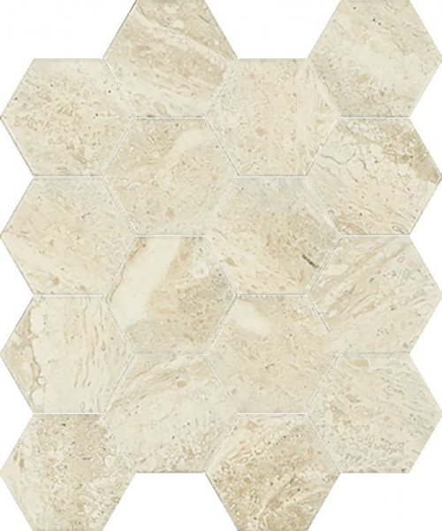 Paradyz Sunlight/Sun 22 x 25.5 cm beige hexagon MP220X2551SUNLBESTHE Mozaika