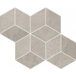 Paradyz Pure City 20.4 x 23.8 cm grys romb hexagon matný MP204X2381PUREGRROHE Mozaika
