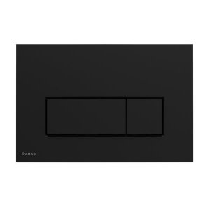 RAVAK Classic Ovládacie tlačidlo Uni Slim čierna matná X01744
