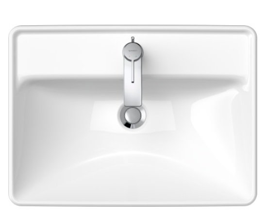 DURAVIT D-Neo Vstavané umývadlo rôzne prevedenie, 600 x 435 mm