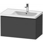 DURAVIT D-Neo Skrinka pod umývadlo závesná s jednou zásuvkou pre umývadlo D-Neo rôzne prevedenia Typ:DE425504949, Grafit matná, 784 x 452 x 440 mm