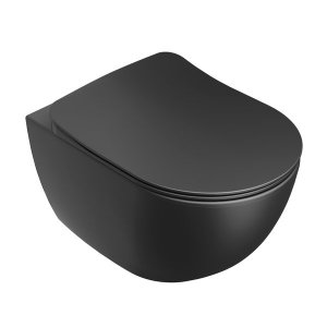 RAVAK Uni Chrome WC RimOff čierna matná X01794