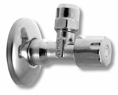 Novaservis Rohový vretenový ventil s matkou 1/2"x3/8" SC7105