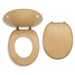 Novaservis WC dosky - Prestige Bambus dyhované drevo WC/BAMBUS