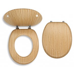 Novaservis WC dosky - Prestige Bambus dyhované drevo WC/BAMBUS