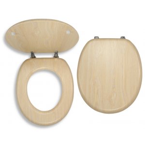 Novaservis WC dosky - Prestige Breza dyhované drevo WC/BRIZA