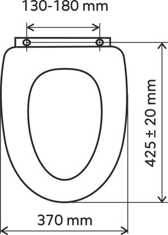 Novaservis WC dosky - Prestige Universal plast WC/UNIVERSAL