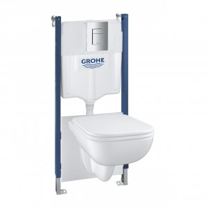 Grohe Solido Compact Sada 5 v 1 pro WC, stavební výška 1,13m, splachovací nádrž 6 - 9l alpská bílá 39816000 (39 816 000)