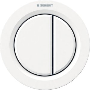 Geberit Pneumatické oddálené ovládání Geberit typ 01, pro dvojité splachování, nábytkové tlačítko různé provedení