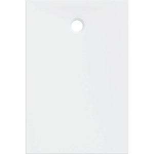 Geberit Obdĺžniková sprchová vanička typ 35 biela / matný, rôzne rozmery Typ: 550.326.00.1, 80 x 120 cm