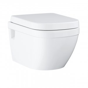 Grohe Euro Ceramic Závesné WC rimless so sedátkom alpská biela 39703000 (39 703 000)