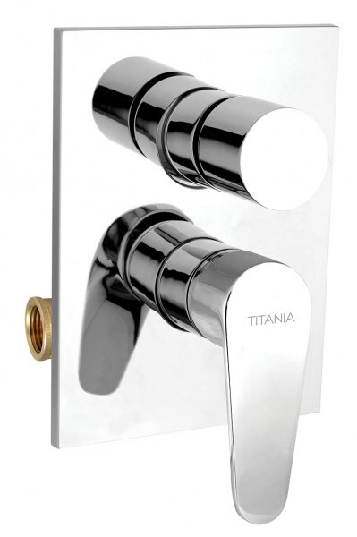Novaservis Titania Fresh Vaňová sprchová batéria s prepínačom Titania Fresh chróm 96050R,0